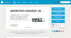 Desktop Screenshot of italiansindc.com